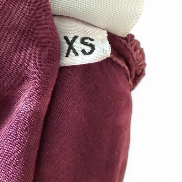 Revolve Blue Life Callista Dress Tie Dye Off Shoulder Boho Plum Asymmetrical XS - Picture 13 of 15